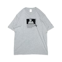 MEWSHIP　"PLACTICE ?" S/S CT <Gray×Black>