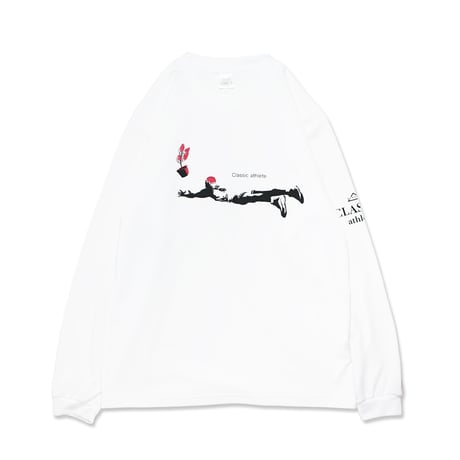MEWSHIP ロンT　"Dive"　<WH×BK×RD>