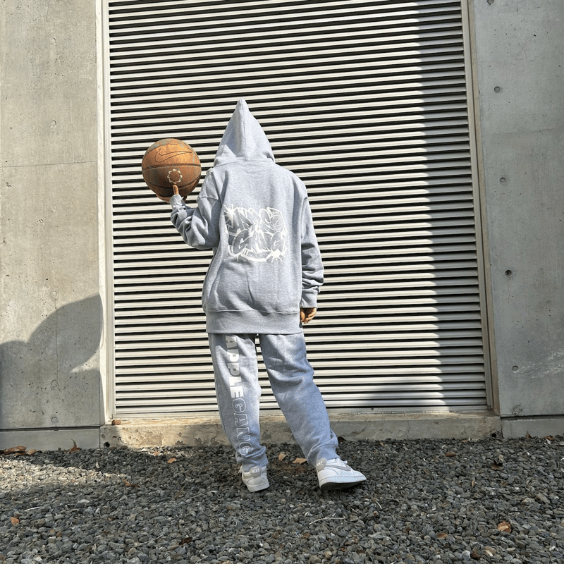 APPLEGANG THE GANG ジップパーカー 2 COLOR | バスケショップ ri