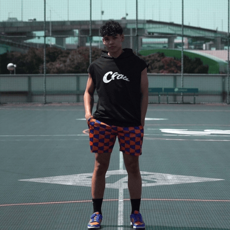 CRATE　“Spiral Sleeveless hoodie”　2 COLOR