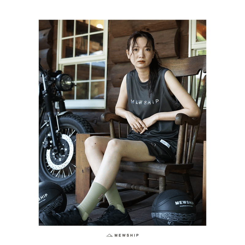 フラミュ　パンフレット MEWSHIP バスパン LOGO BASIC SHORTS 2 COLOR | バスケショッ