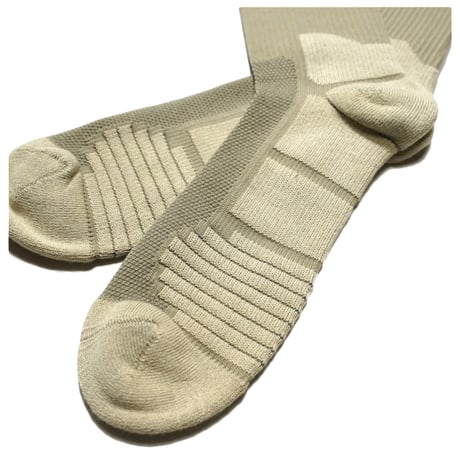 MEWSHIP　ソックス　M.R socks <O.Green×L.Beige×R.Orange>
