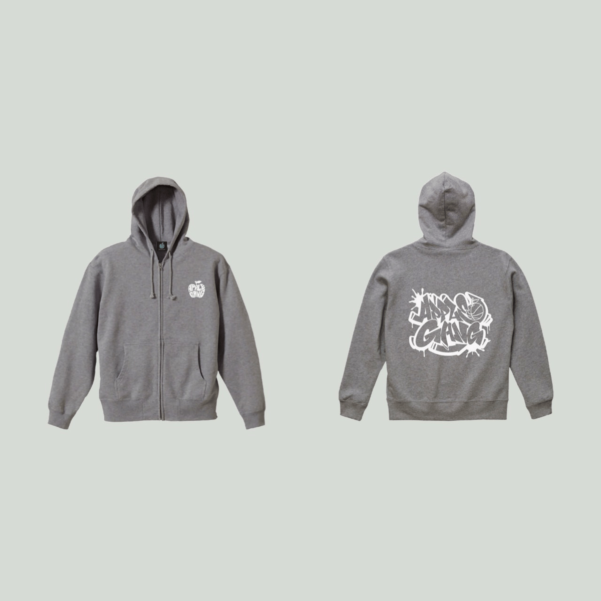 APPLEGANG THE GANG ジップパーカー 2 COLOR | バスケショップ ri