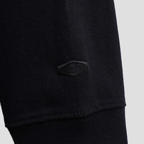 CRATE　Spiral Logo Tipe1 L/S Tee (FRONT)　BLACK　Lのみ
