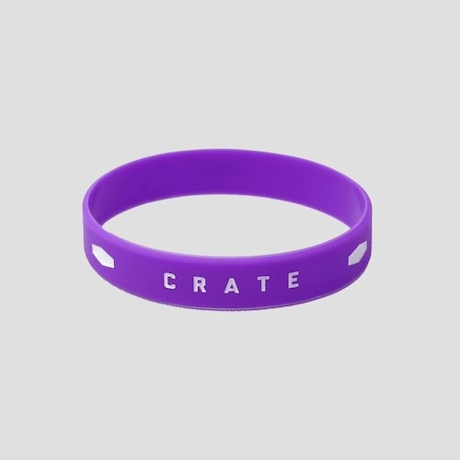 CRATE　Wordline Silicone Band　10 COLOR