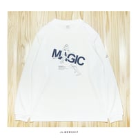 MEWSHIP　ロンT　"MAGIC" L/S PL　WHITE　L/3XLのみ