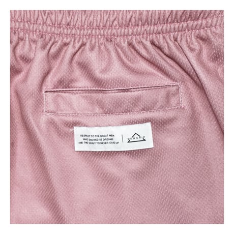 MEWSHIP バスパン　BASIC SHORTS "BOX LOGO" <R.Pink×L.Gray>