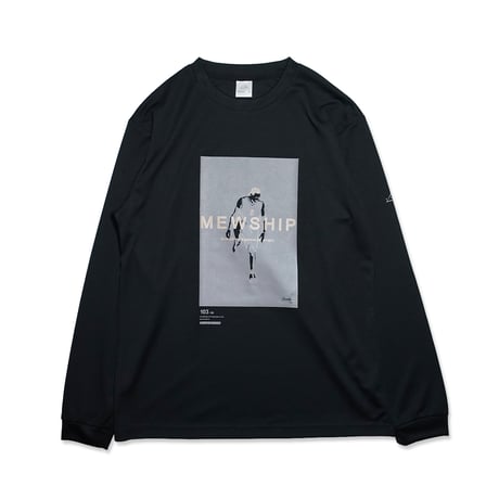 MEWSHIP ロンT　"Over Human - Legend" L/S PL<Black×Gray×Beige>