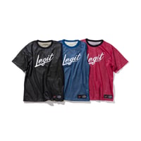 Legit　リバーシブルTシャツ　UNEX PECTED TEE　MAGENTA L/BLUE XLのみ