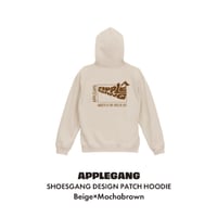 APPLEGANG パーカー　SHOES GANG Design Patch Hoodie　BEIGE