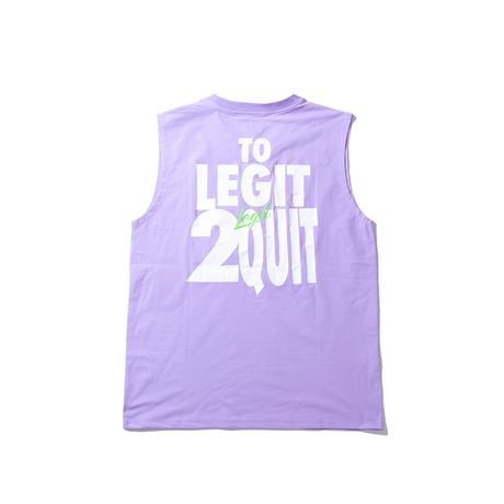 Legit ノースリーブ　2 LEGIT 2 QUIT N/S TEE　5 COLOR　Lのみ