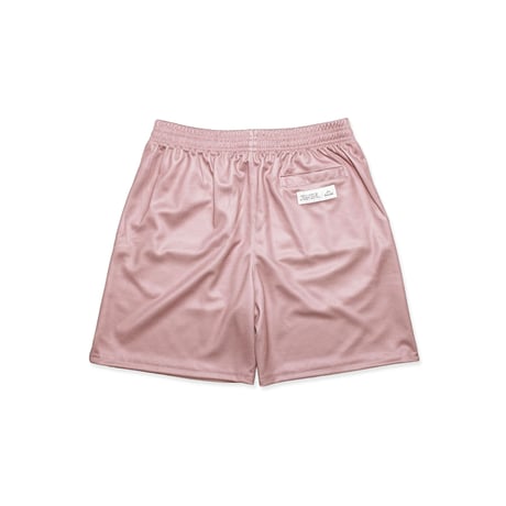 MEWSHIP バスパン　BASIC SHORTS "BOX LOGO" <R.Pink×L.Gray>