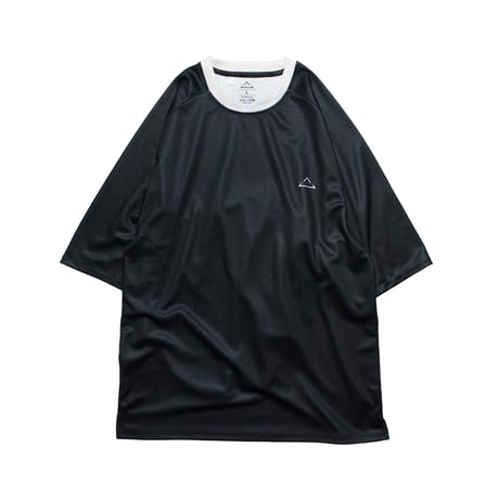 MEWSHIP Tシャツ　MID SLEEVE RAGLAN TEE　<BK×BG>