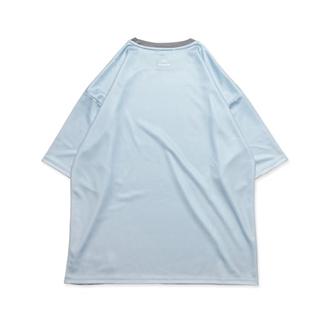 MEWSHIP Tシャツ　CLASSICAL BIG TEE "BOX LOGO" <C.Blue×D.Gray>