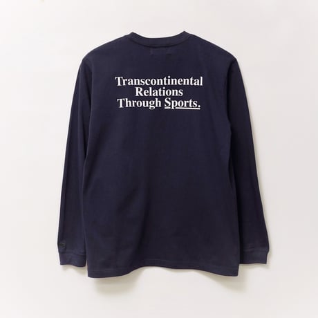 CRATE UNDER LINE LOGO L/S T-SHIRT　2 COLOR