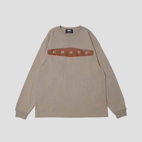 CRATE　Wide Hex Magnum Weight Oversized L/S Tee　3 COLOR