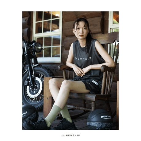 MEWSHIP タンク　LOGO BASIC TANK　2 COLOR