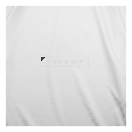MEWSHIP Tシャツ　CLASSICAL BIG TEE "BOX LOGO" <L.Gray×Black>
