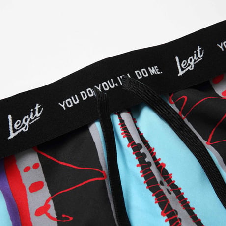 Legit バスパン　RETRO STRIPE SHORTS　ジュニア　3 COLOR