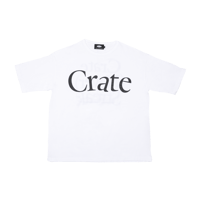 CRATE　NEVER STREAK T-SHIRTS WHITE　XLのみ