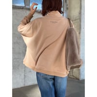 バックロゴワイドチュニック