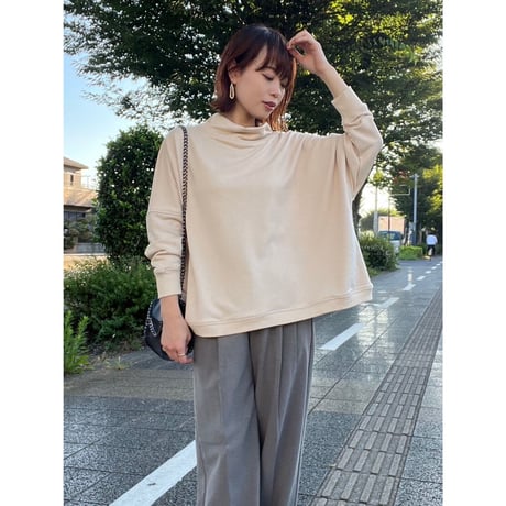 バックロゴワイドチュニック