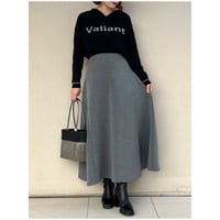 サイド切替ボンディングフレアスカート