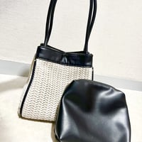 カゴバッグ（ポーチ付き）