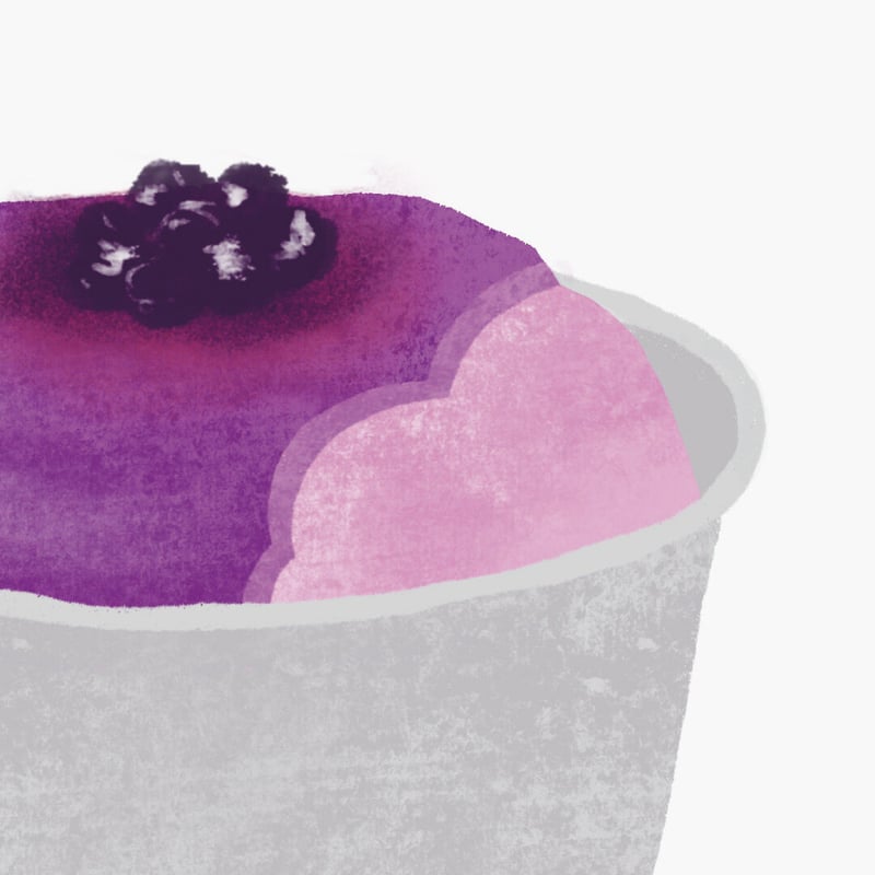 農家のおやつジェラートCASSIS & BERRY(カシスとベリー）6個入り
