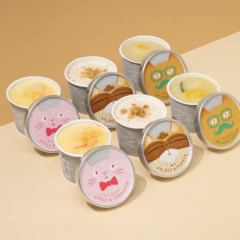 ≪3種アソートセット≫ 農家のおやつジェラート 【縄文／りんごと