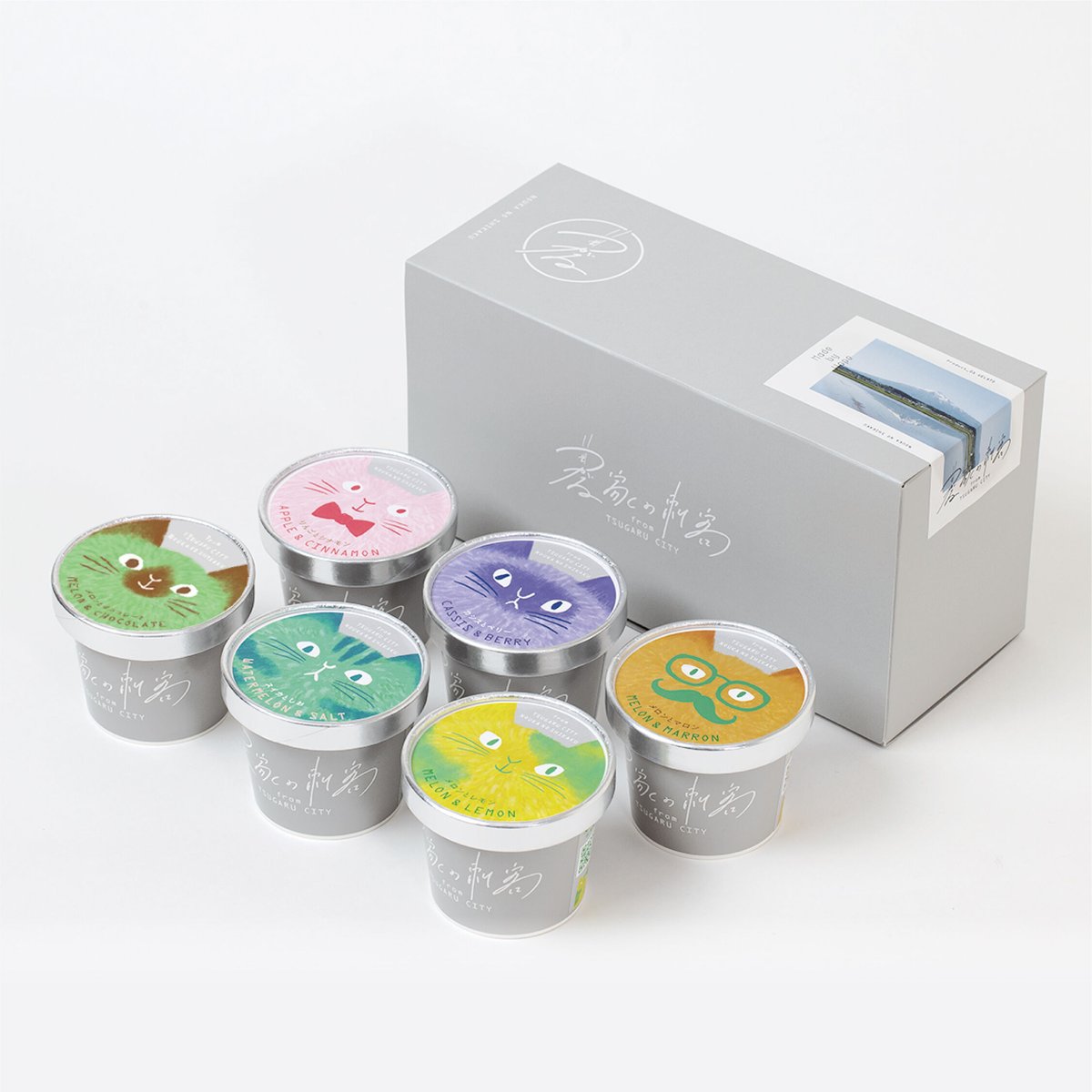 ≪定番6種アソートセット≫ 農家のおやつジェラート （フレーバー