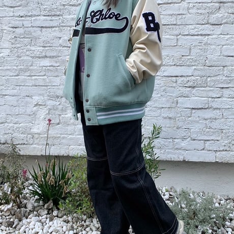 Stadium Jacket 【Turquoise】