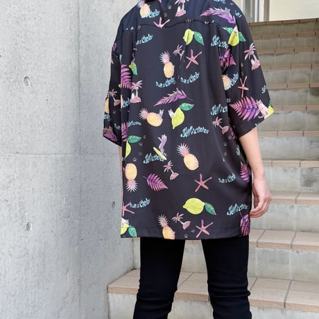 B&C Aloha Shirt 【Black】