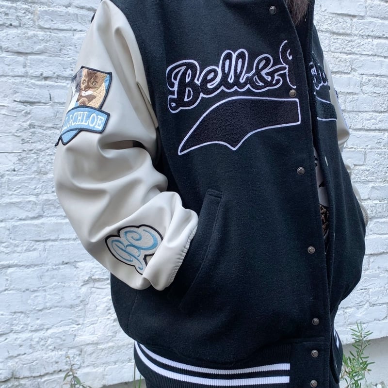 Stadium Jacket 【Black】 | Bell&Chloe STORE
