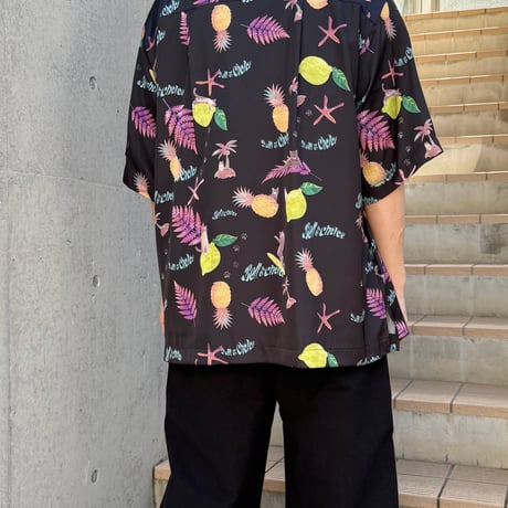 B&C Aloha Shirt 【Black】