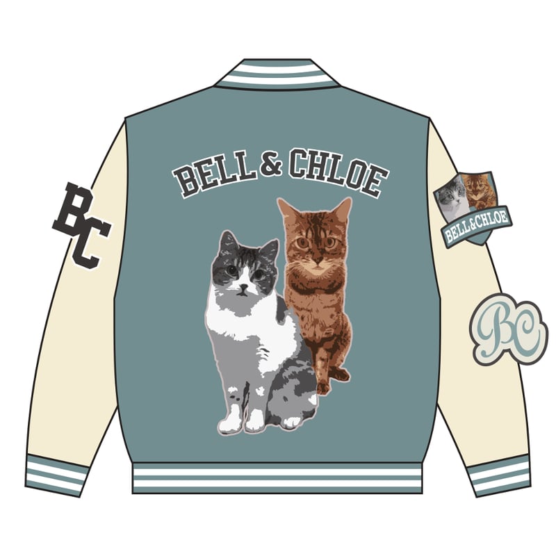 Stadium Jacket - All Leather - | Bell&Chloe STORE