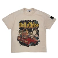 Vintage T-Shirt w/ Wappen 【Sand Beige】