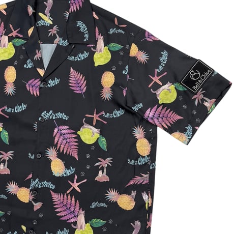 B&C Aloha Shirt 【Black】