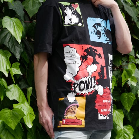 Graphic T-shirt【black】