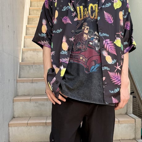 B&C Aloha Shirt 【Black】