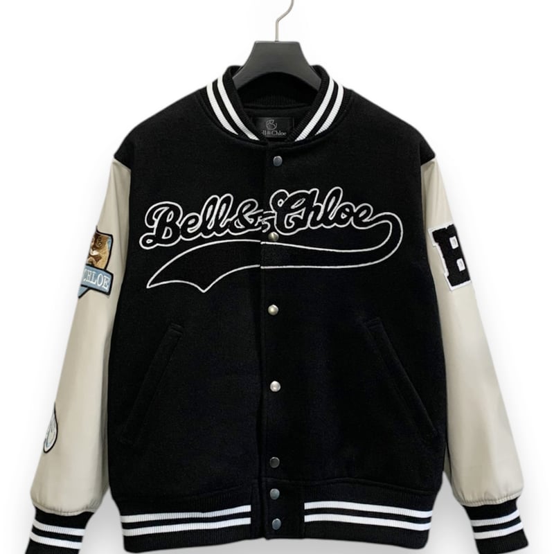 Stadium Jacket 【Black】 | Bell&Chloe STORE