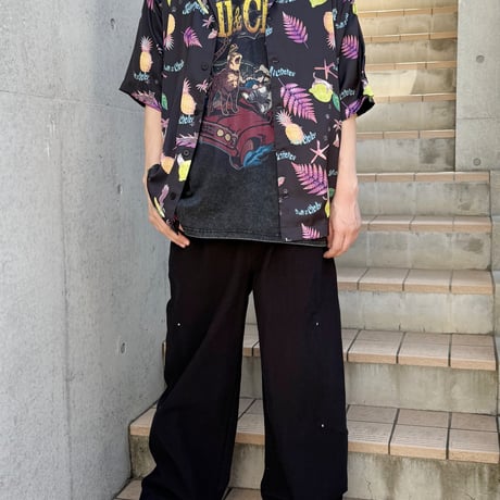 B&C Aloha Shirt 【Black】