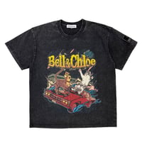 Vintage T-Shirt w/ Wappen 【Wash Black】