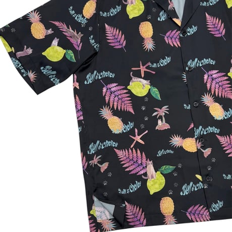 B&C Aloha Shirt 【Black】
