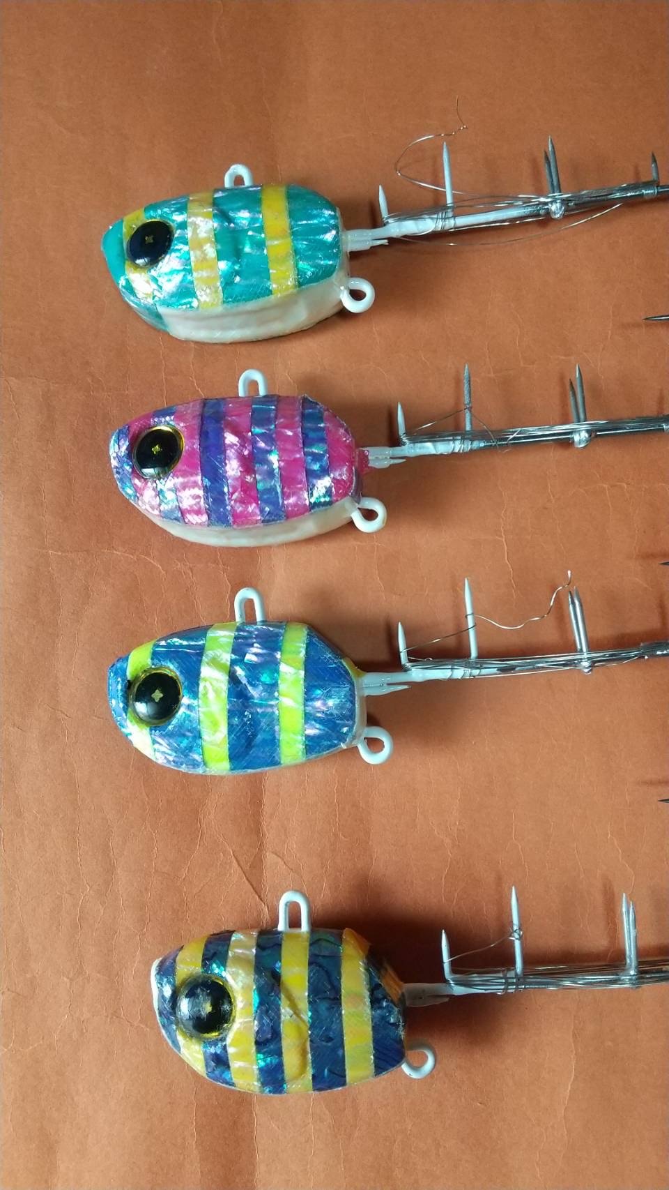 アワビシート チューニング専用（8mm短冊） 日本あわび／レッド