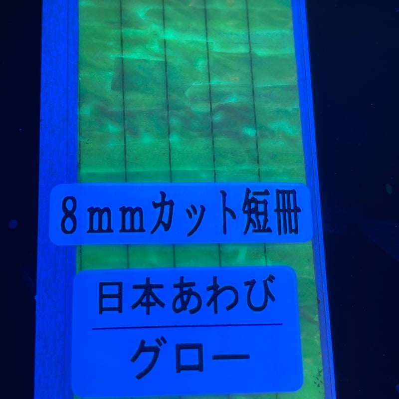 アワビシート チューニング専用（8mm短冊） 日本あわび／グロー