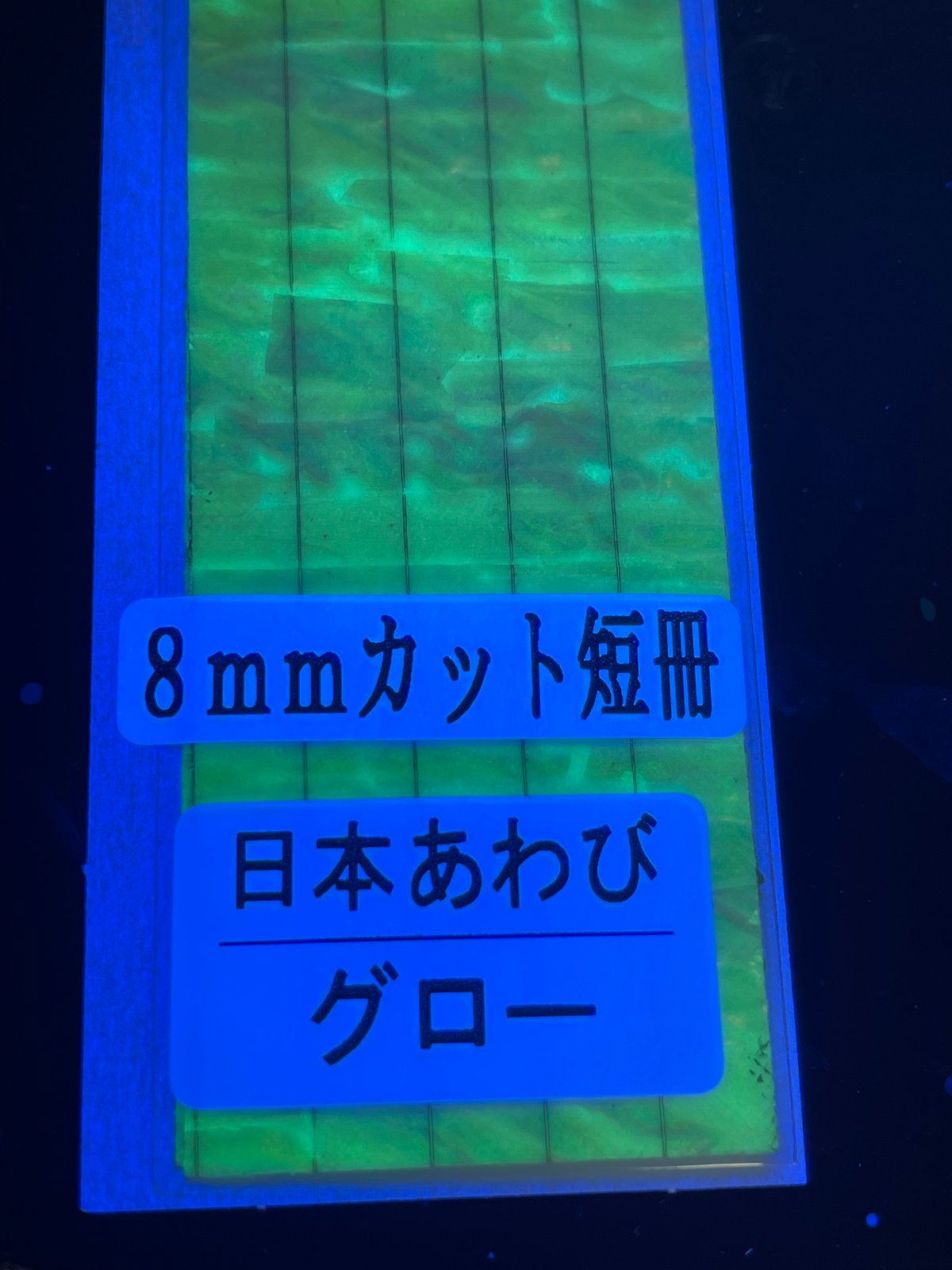 アワビシート チューニング専用（8mm短冊） 日本あわび／グロー
