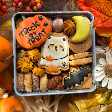 ハロウィンねこ缶2025