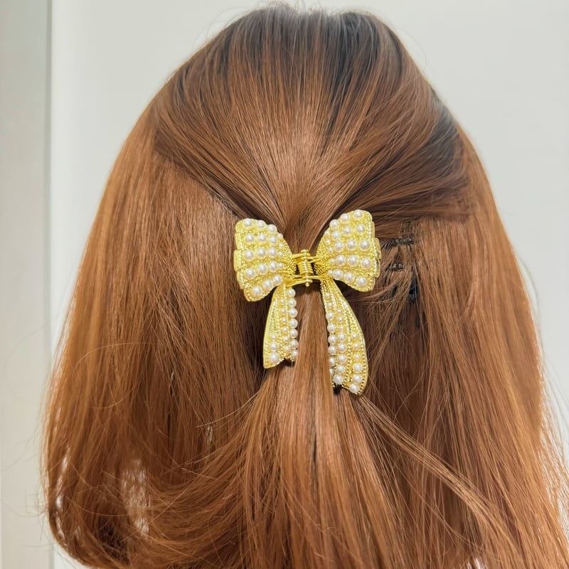 リボン型 ヘアクリップ | Fleur Jewel