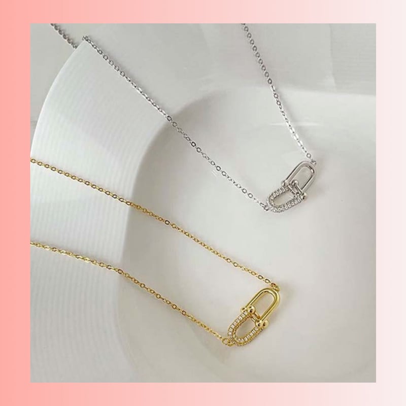 シルバー925 ゴールド エレガントな女性をイメージさせる ダブル